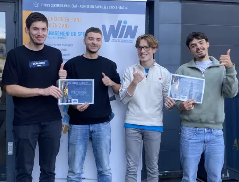 Victoire WIN Melun au Workshop Personal Branding 