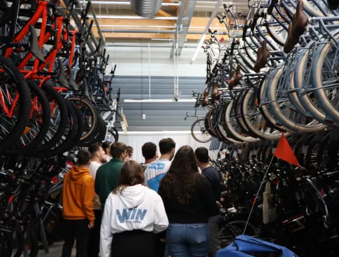Des cours chez Decathlon pour nos étudiants