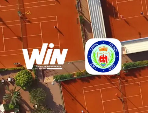 Nouveau partenariat : Nice Lawn Tennis Club X WIN - NICE