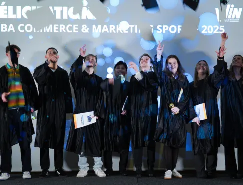 La remise des dipl&ocirc;mes WIN Sport School Nantes