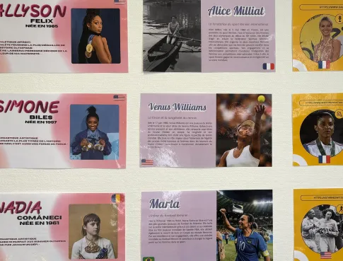 Les grandes figures f&eacute;minines du sport mises &agrave; l'honneur