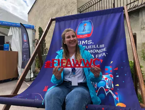 Danaé, Chargée du programme des bénévoles à la Coupe du Monde de football féminin 2019