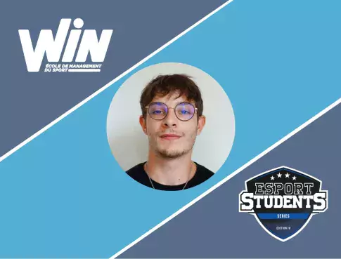 Nicolas, finaliste du tournoi Esport Students Series