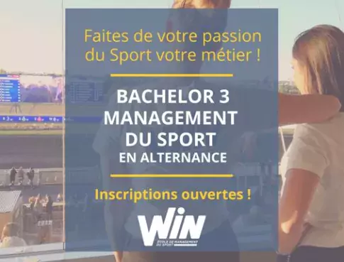 Faites de votre passion du sport votre métier grâce à l'alternance